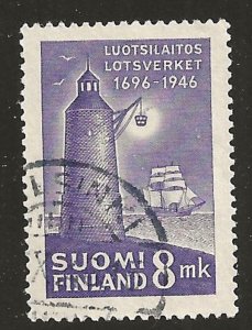 FINLAND #252 8p USED 1946