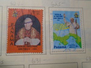 Panama  #   624-25   used