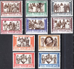 Vatican; 1960; Scott # 284-291, E15-E16: MNH Cpl. Set