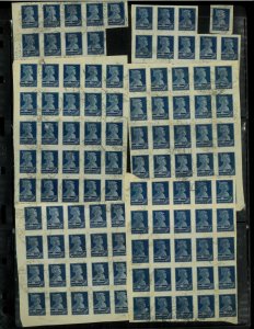 Russia SC# 256 F-VF Used. Cat.3.75 x 241  in Various Multiples off piece @70%