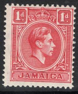 JAMAICA SG122 1938 1d SCARLET MTD MINT
