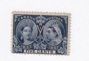 CANADA # 54 MNH  5cts JUBILEE CAT VALUE $300 REF FFDD66559