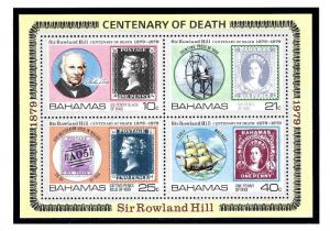 Bahamas 453a MNH 1979 Sir Rowland Hill S/S