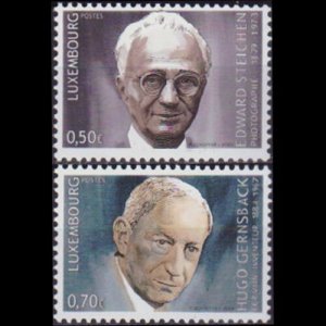 LUXEMBOURG 2004 - Scott# 1134-5 Famous Persons Set of 2 NH