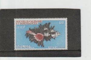New Caledonia  Scott#  C65  MH  (1969 Black Murex)