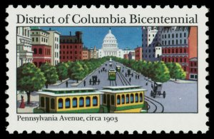 United States #2561a Mint nh very fine   Cat$85 1991, 29¢ District of Columb...