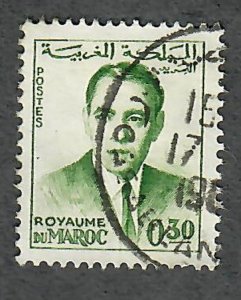 Morocco #81 King Hassan used single