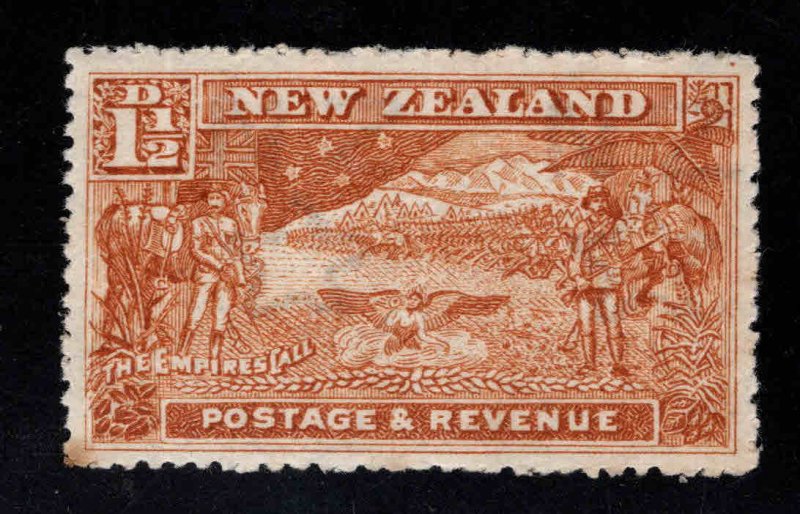 New Zealand Scott 109 MH* Boer War stamp WMK 61