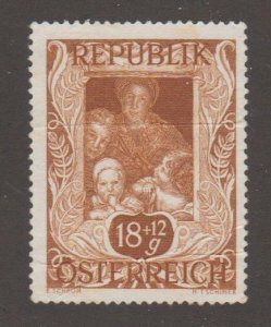 Austria - scott# B212 - Children at the window