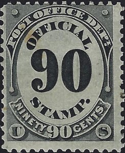 US Scott #O56 Mint Hinged VF 90 Cent 1873 Official Post Office Stamp CV 260.00