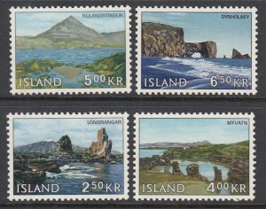 Iceland 380-383 MNH VF