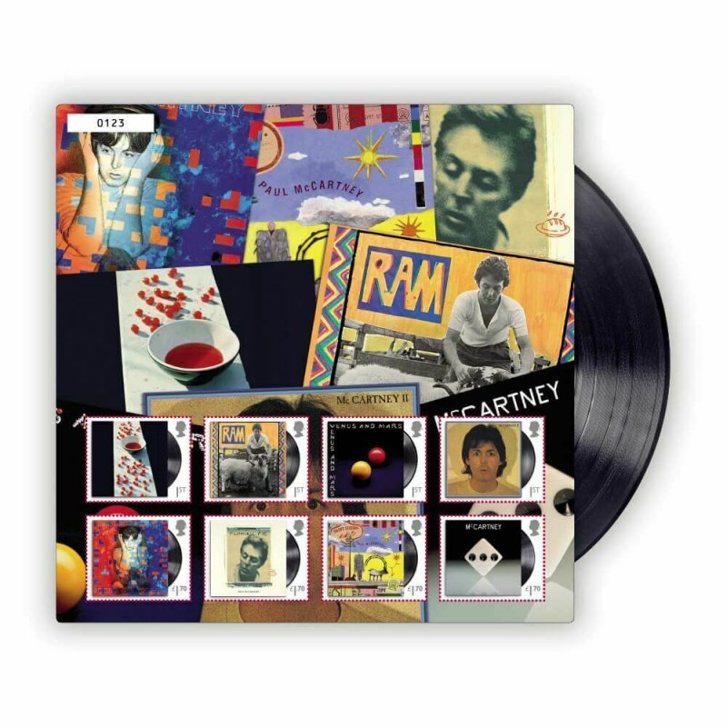 GB Paul McCartney Albums fan sheet MNH 2021