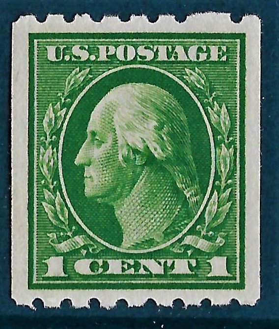 US 1912 Sc. #410 LH, blind perf