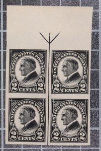 Scott 611 - 2 Cents Harding - MNH - Left Arrow Block Of 4 - SCV 44.00