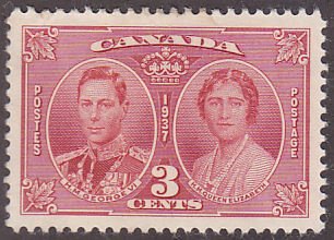 Canada 237  King George VI Coronation 1937