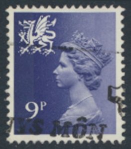 GB Wales   SC# WMMH12  SG W27  Used 2 phosphor bands see details & scans