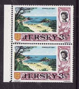 Jersey-Sc#40b- id6-unused NH booklet pane-Portelet Bay-1970-5-