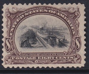 298 U.S 1901 Pan-American Exposition 8¢ MNH CV $230.00 Stock #2