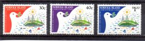 Norfolk Island #389-391 MNH