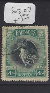  BARBADOS  (PP1610B)  VICTORY 4D  SG 207   VFU