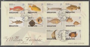 Singapore 2002 William Farquhar II Collection - A Piece of History Sheetlets FDC