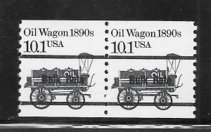 #2130a MNH Pair Black Precancel