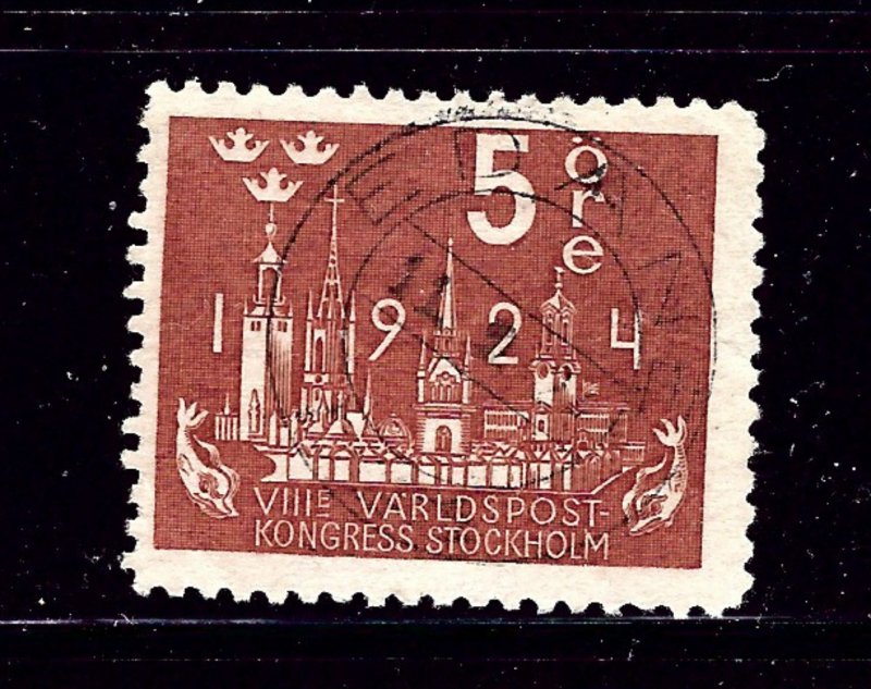 Sweden 197 Used 1924 issue #1