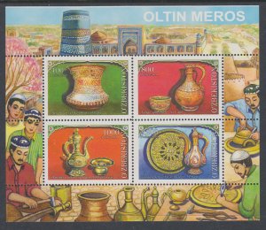 Uzbekistan 629 Souvenir Sheet MNH VF