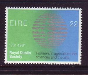 Ireland Sc 514  1981 Royal Dublin Soc stamp mint NH