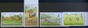 SWAZILAND 2002 TOURISM SET SG717/720 UNMOUNTED MINT