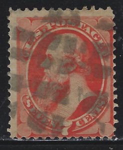 Scott # 149 Lot D325 7c Stanton fancy cancel Used  CV135.00