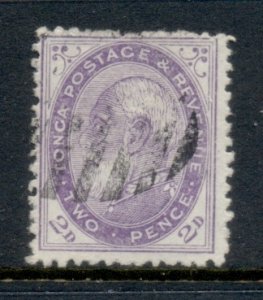 Tonga 1886-92 King George I 2d Perf 12.5 FU