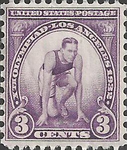 # 718 MINT NEVER HINGED ( MNH ) Violet 10th Olympic Games