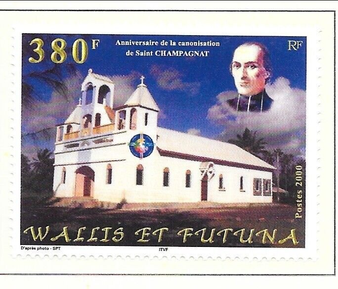 WALLIS & FUTUNA Sc 534 NH issue of 2000 - CHURCH