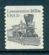 1897A 2c Locomotive Fine MNH Dry Gum