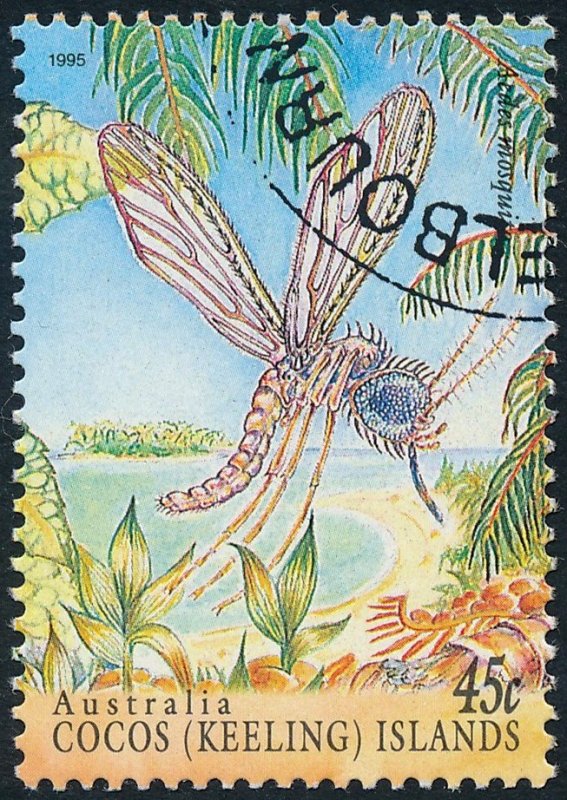 Cocos (Keeling) Islands 1995 45c Insects - Aedes Mosquito SG327 CTO