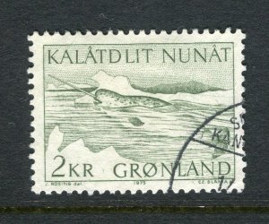 GREENLAND; 1969 early Mammals issue fine used 2K. value