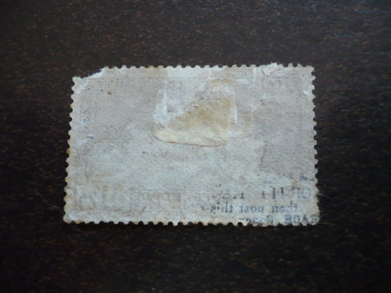 Stamps - France - Scott# 349 - Used Single Stamp - Damaged Corner