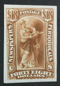MOMEN: US STAMPS #PR78P3 PLATE PROOF ON INDIA LOT #41677