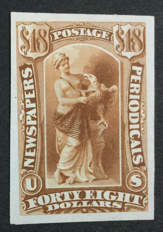 MOMEN: US STAMPS #PR78P3 PLATE PROOF ON INDIA LOT #41677
