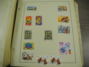 CUBA, 100s & 100s of Stamps mostly hinged on Scott pages