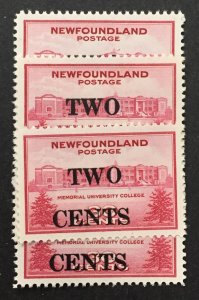 Newfoundland 1946 #268, UPU, Wholesale lot of 5, MNH,CV $2.