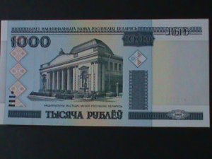 ​BELARUS-2000- NATIONAL BANK-1000 RUBELI-UNCIRULATED NOTE-WE SHIP TO WORLDWIDE