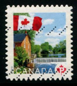 2355 Canada \P\ Flag - Cornell Mill, used