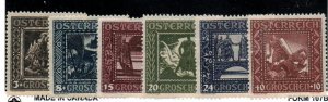 Austria B71-B76 Mint hinged