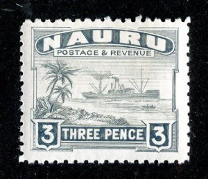 7552 BCX Nauru 1947 Scott# 22a MLH*