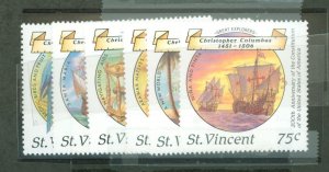 St. Vincent #1087-92  Single (Complete Set)