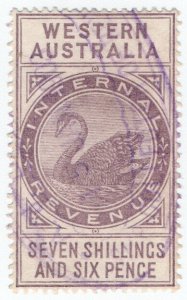(I.B) Australia - Western Australia Revenue : Internal Revenue 7/6d (1899)