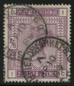 British Commonwealth - Great Britain #96 (SG 178) Cat£160, 1883 2sh6p lilac,...