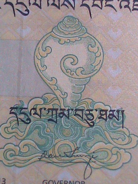 ​BHUTAN-2013- 10 NGULTRUM UNCIRCULATED CURRENCY-VF WE SHIP TO WORLD WIDE